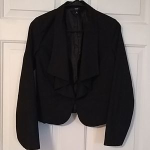 Mossino black tuxedo blazer